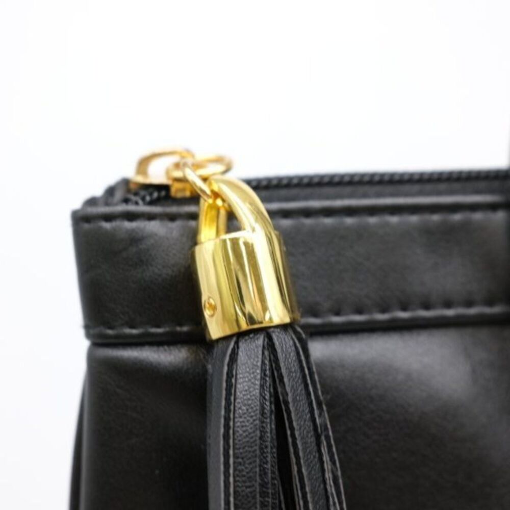 Givenchy -- Black Leather Tote Bag (Pre-Owned) - Picture 7 of 10